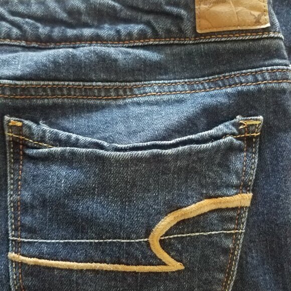 American Eagle Skinny Fit Straight Leg Jeans - Picture 3 of 6